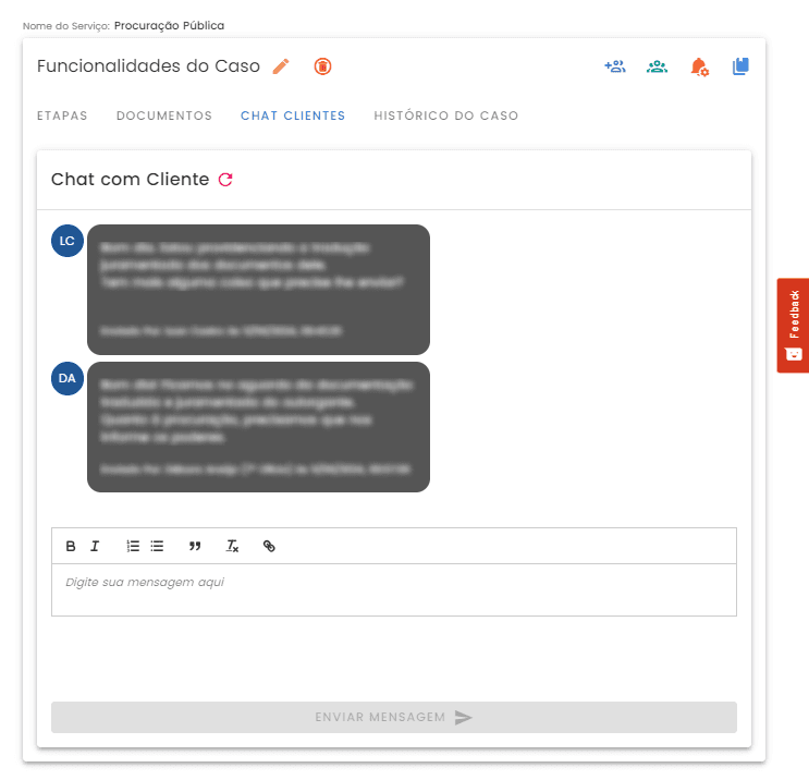 ChatComCliente